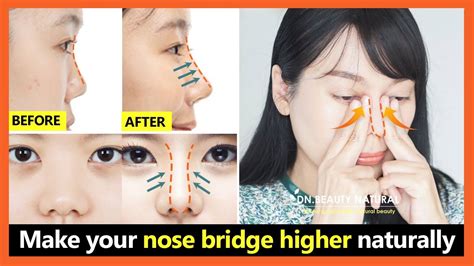 high nose bridge attractive.